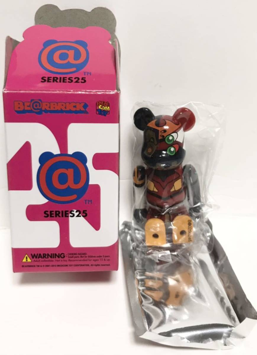 BE@RBRICK ヱヴァンゲリヲン 改2号機 ベアブリック シリーズ25 SF 100% エヴァンゲリオン_画像1