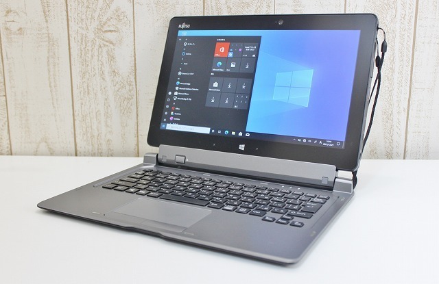 1円スタート 富士通 ARROWS Tab Q665/M メモリ4GB SSD128GB Windows10