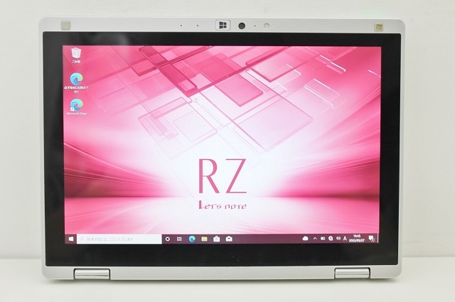 1円スタート 2in1PC 超小型 軽量745g Panasonic レッツノート CF-RZ4 Windows10 Windows11 Core m 5Y71 1.2GHz SSD128GB メモリ8GB カメラ_画像3