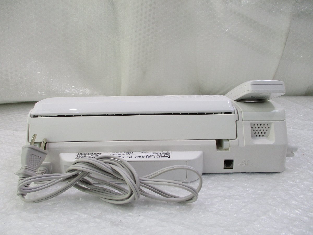 ◎Panasonic パナソニック おたっくす パーソナルファクス KX-PD604DL ホワイト 親機 子機1台 デジタルコードレス 機 w6027 