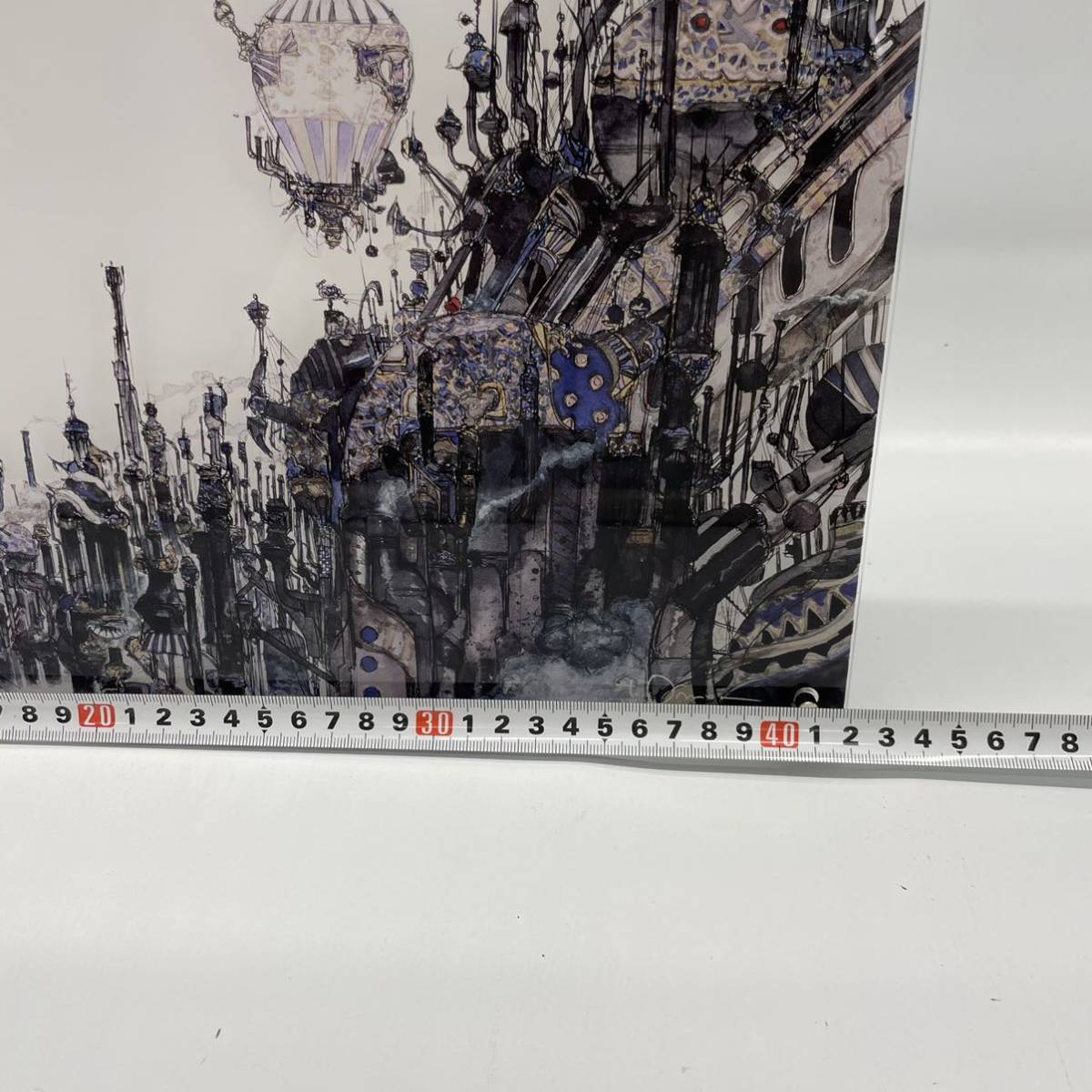 FF6 ファイナルファンタジーⅥ アクリルプレート A3 街 ティナ 天野