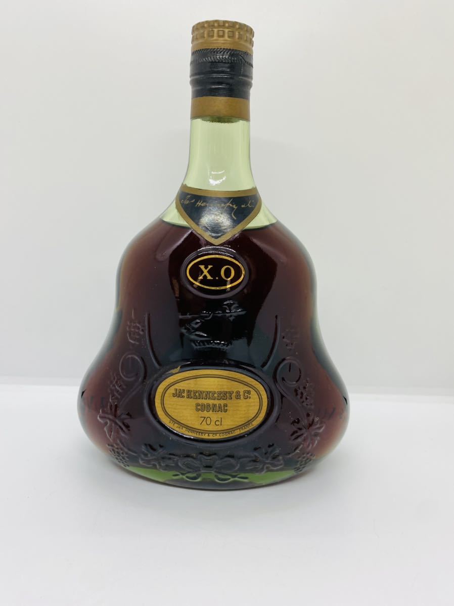 未開栓】Hennessy ヘネシー XO 金キャップ グリーンボトル ブランデー