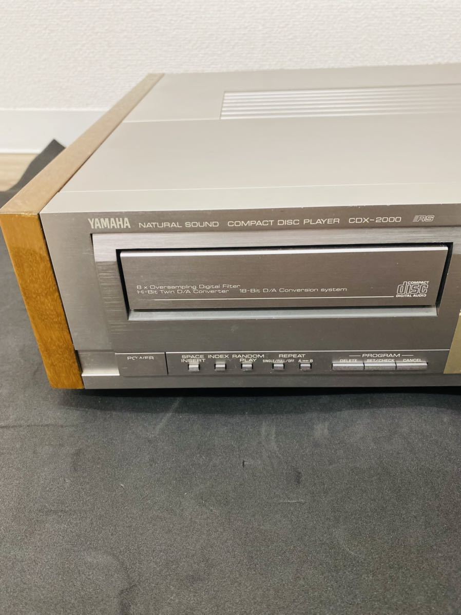 YAMAHA ヤマハ CDプレイヤー CDX-2000 本体のみ_画像2