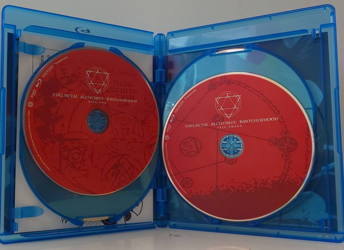 【北米版ブルーレイ】鋼の錬金術師　コンプリートシリーズ１＋２　全64話【20200813】北米　Blu-ray　BD