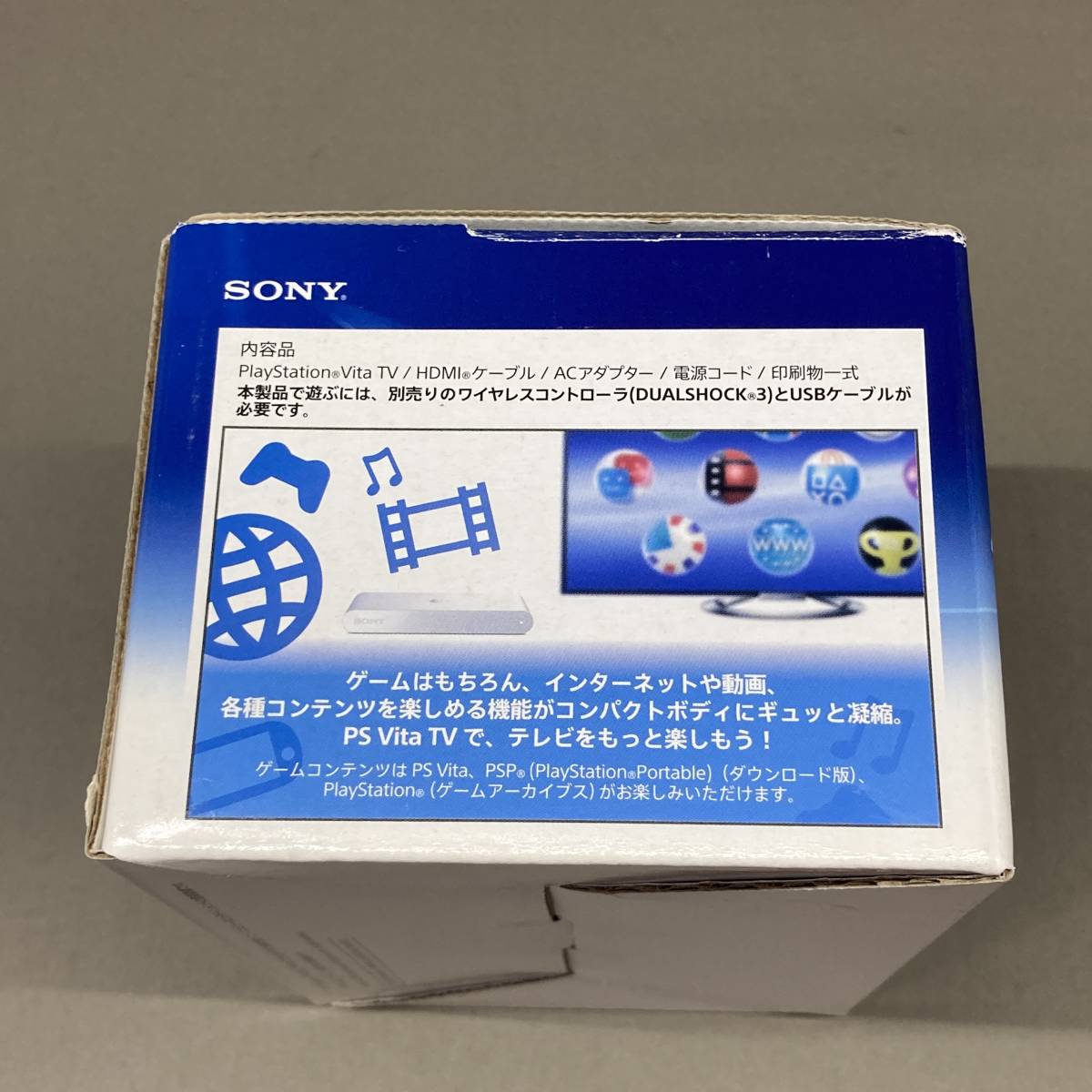 ヤフオク! - 動作確認済み 箱説付き PS Vita TV VTE-1000AB01...