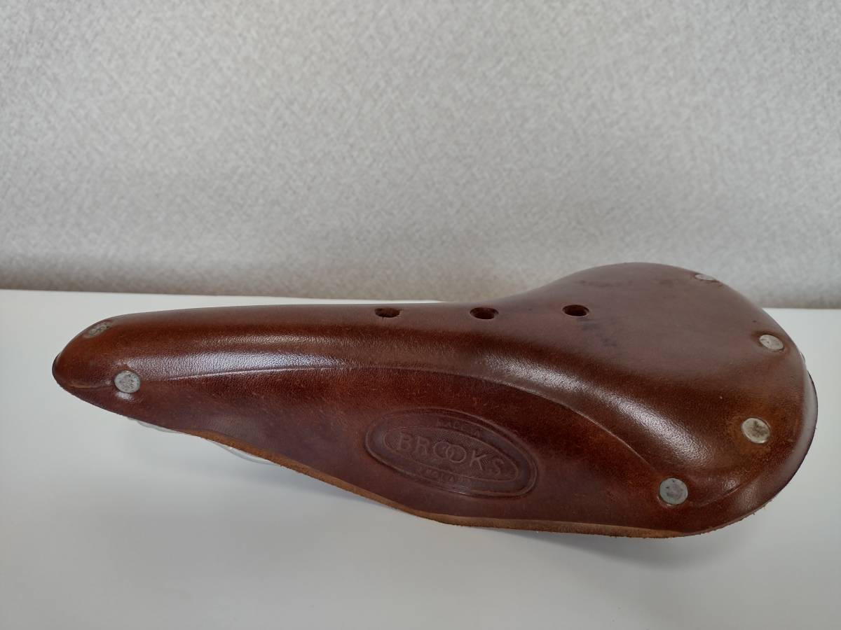 【美品】自転車未使用 革サドル 皮 ブルックス BROOKS 英国製 www.saudiopinions.org