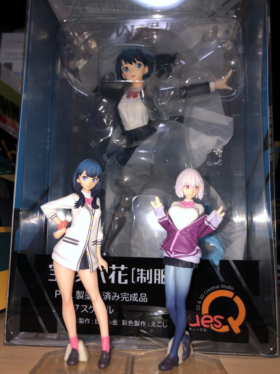グリッドマン 宝多六花 フィギュアセット フィギュア グリッドマン 宝多六花 フィギュアセット フィギュア