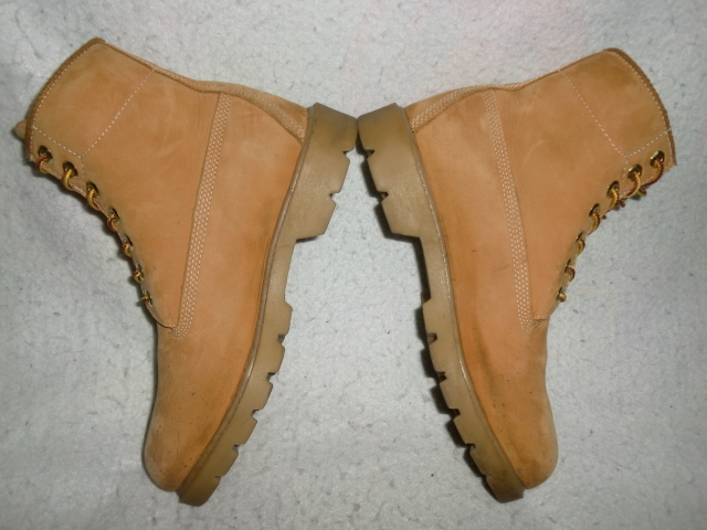 ★Timberland 6 inch Premium Boots ティンバーランド 10066 6 インチプレミアムブーツ キャメルブラウン ヌバックレザー_画像4