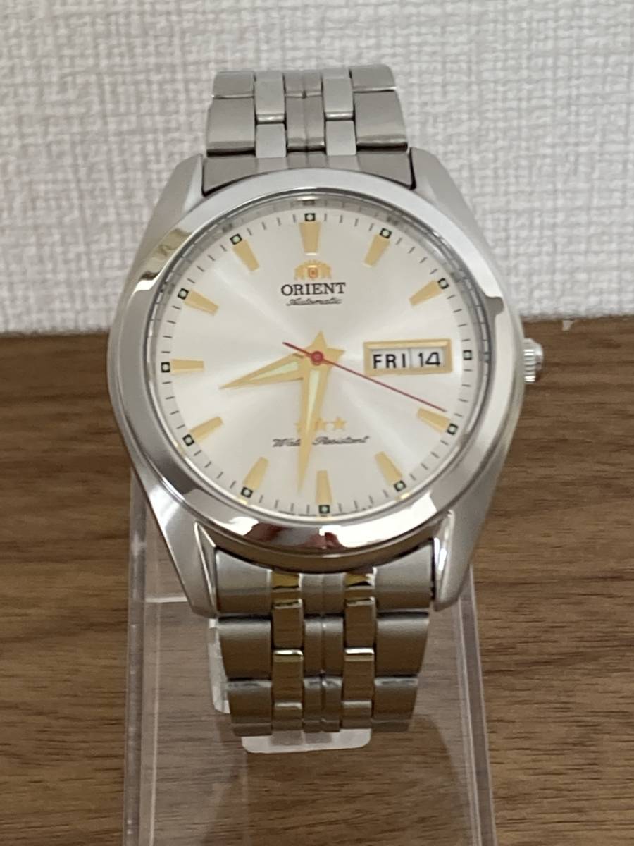 ORIENT スリースター RA-AB0033S19B 自動巻 並行輸入品 美品