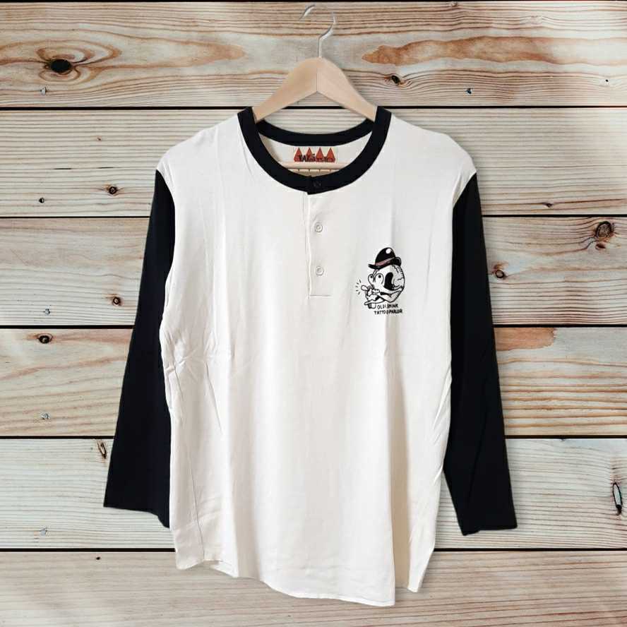 国内外の人気が集結 WEIRDO LUCKY RUDY ヘンリーネックTシャツ GLADHAND レーヨン レア その他の袖丈 国内外の人気が集結 WEIRDO LUCKY RUDY ヘンリーネックTシャツ GLADHAND レーヨン レア その他の袖丈