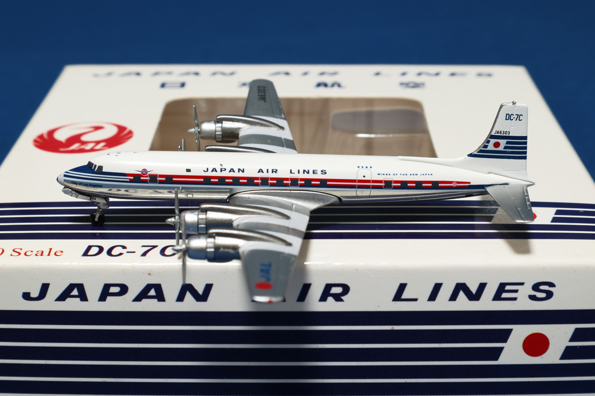 Yahoo!オークション - Aeroclassics 1/400 日本航空 DC-7C...