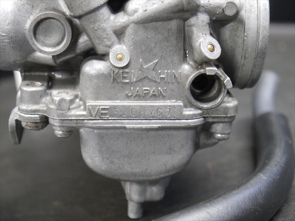 CBX400F NC07より CBX550F 純正 52刻印 実動 キャブレターASSY CBX550F