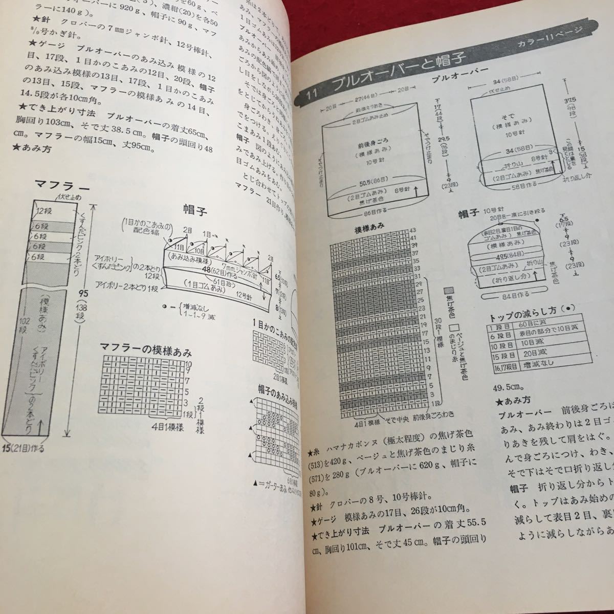 Y28-121 手あみのセーター 直線あみ 主婦の友ヒットシリーズ 昭和53年発行 エレガント グランドニット ベーシック カジュアル など_画像5