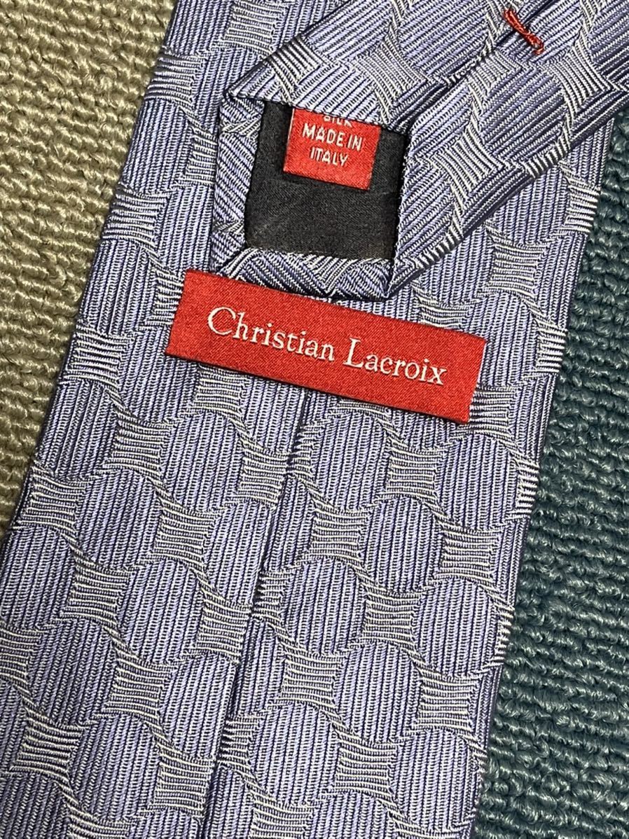  почти не использовался "Christian Lacroix" Christian Lacroix монета точка бренд галстук 206039