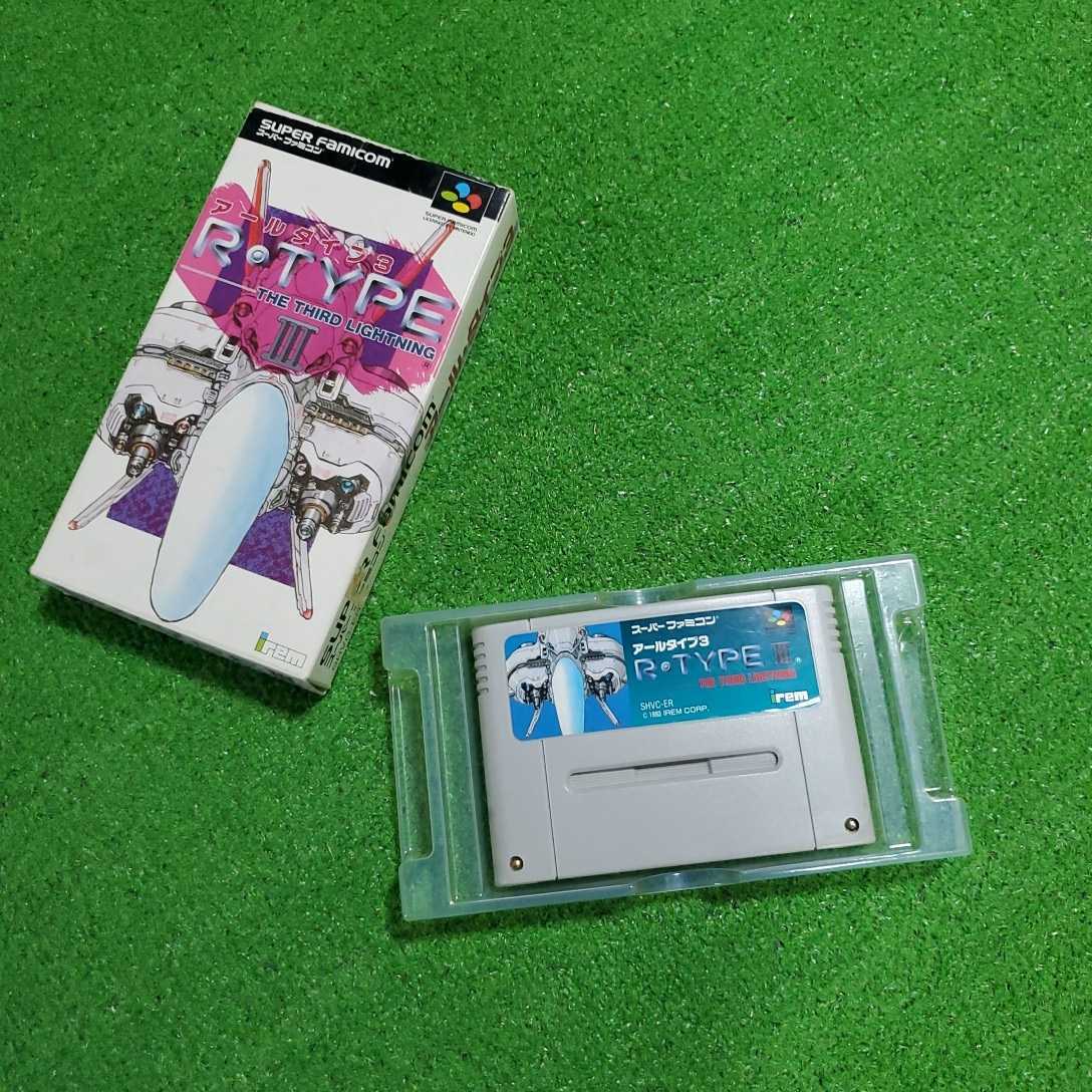SFC スーパーファミコン カセット ソフト R-TYPE Ⅲ アールタイプ3 