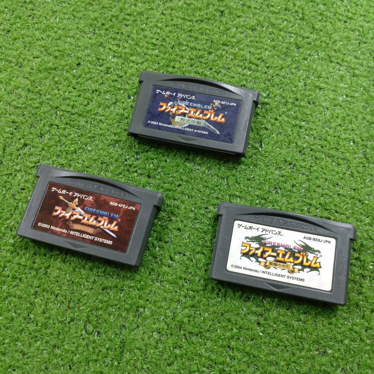 GBA ゲームボーイアドバンス ソフト カセット ファイアーエムブレム