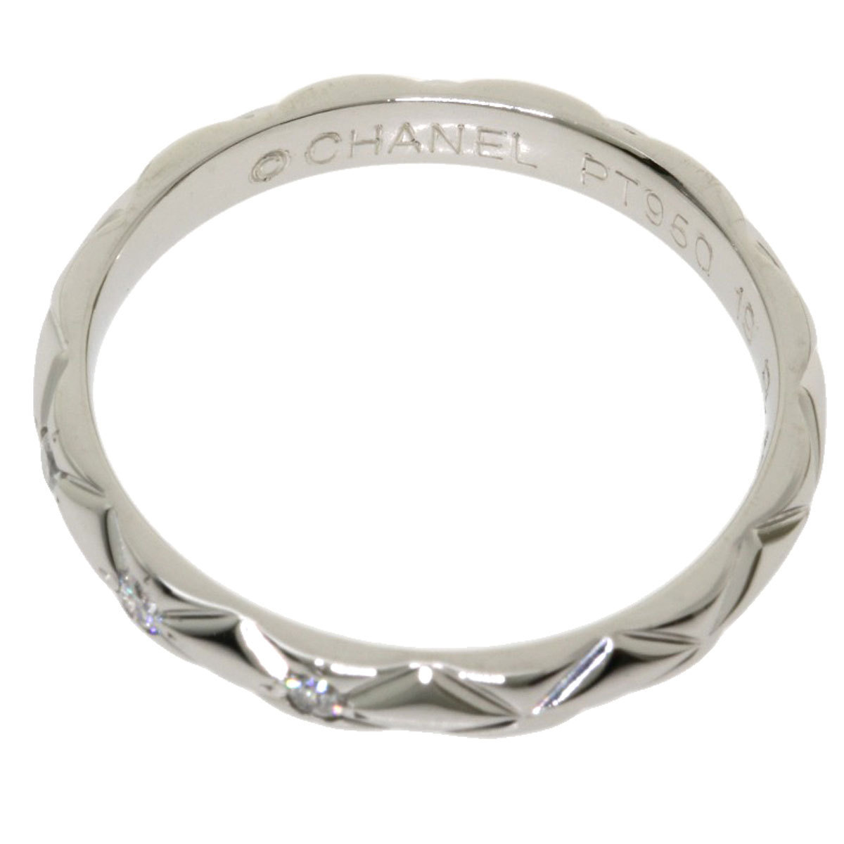 CHANEL シャネル マトラッセ 3P ダイヤモンド #48 リング・指輪