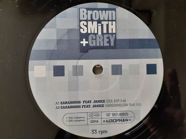 Brown Smith & Grey - Carabongo ★12” c*si_画像1