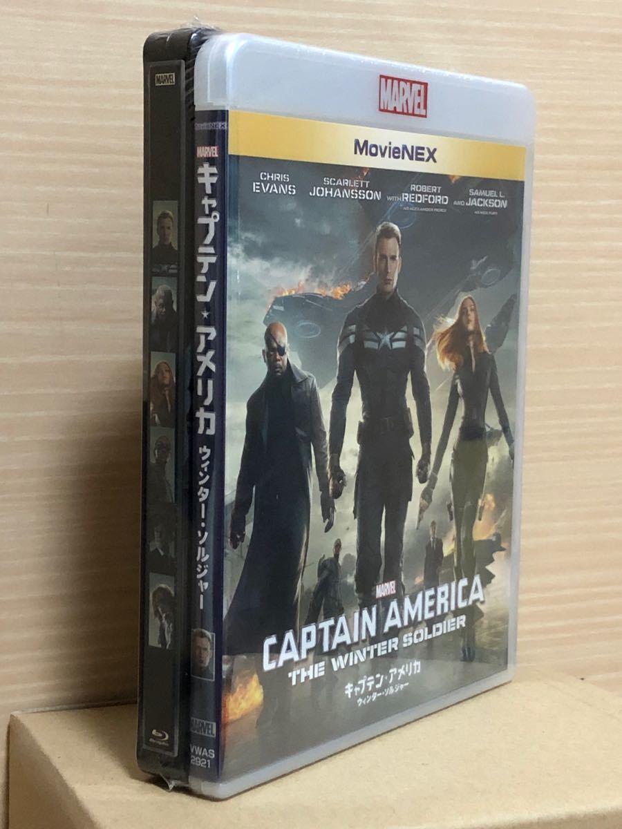 【廃盤・新品】キャプテン・アメリカ/ウィンター・ソルジャー　3D　スチールブック 外国映画 男女兼用
