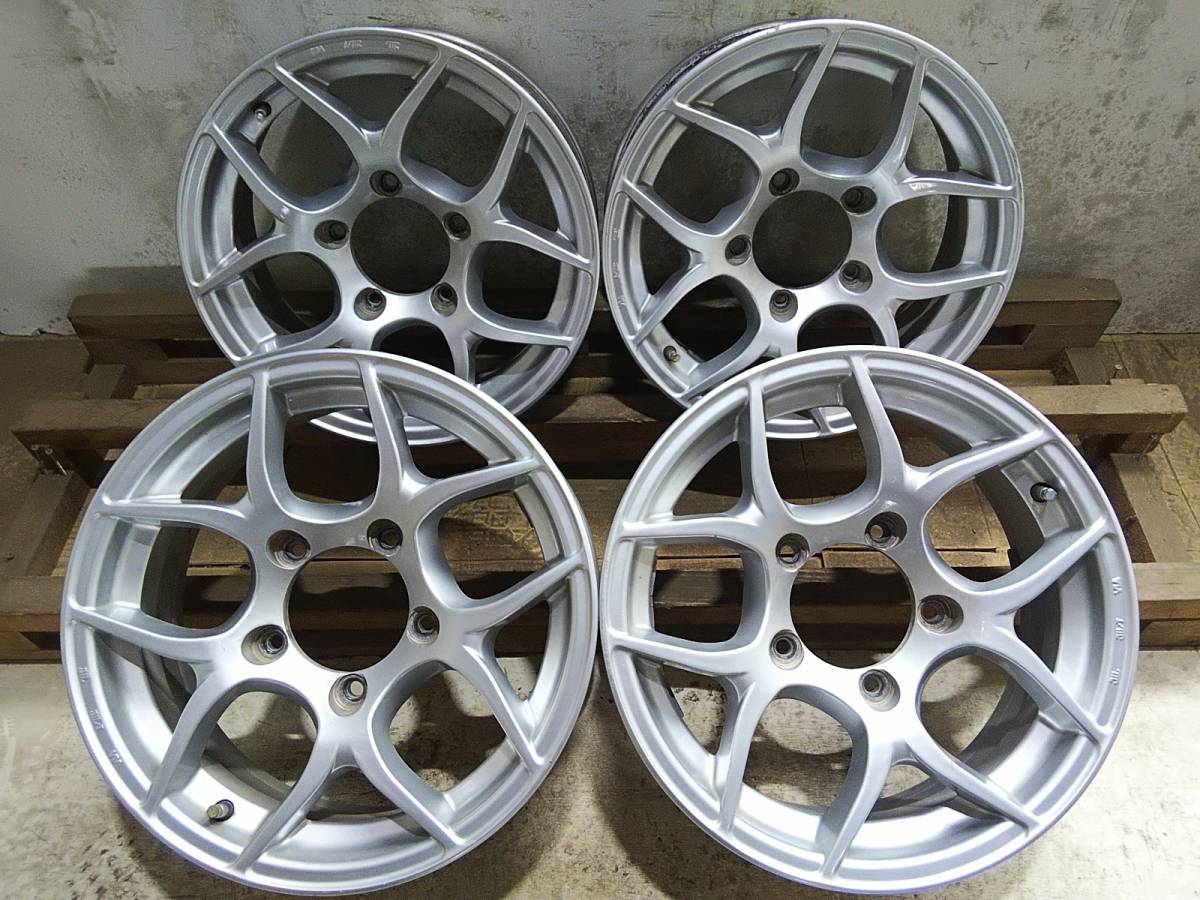 16-541 ブリヂストン 社外品アルミホイール 16x6J 5穴139.7 ET20 良品