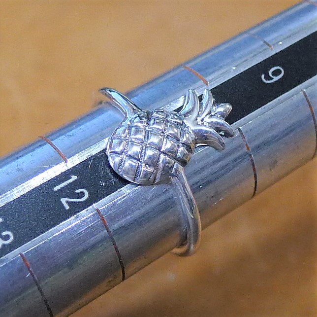 SR2171 ring silver 925. ring 11 number pineapple free shipping 