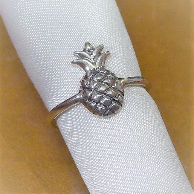 SR2171 ring silver 925. ring 11 number pineapple free shipping 