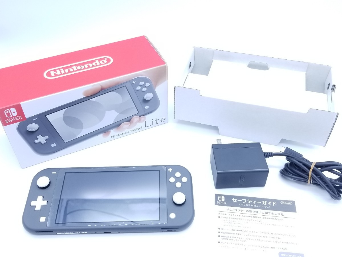 ニンテンドースイッチライト　本体　グレー