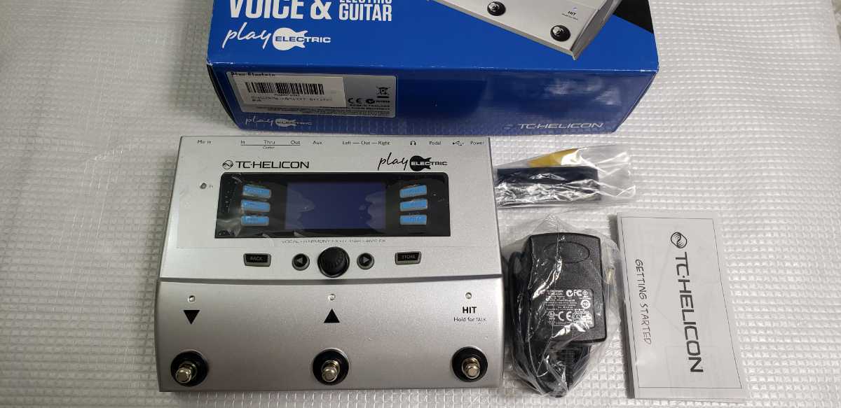 TC-helicon play electric & SWITCH-3 フットスイッチ www