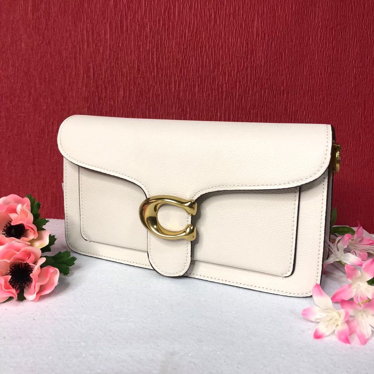 COACH コーチ タビー ショルダーバッグ ホワイト 白 2way 新品未使用