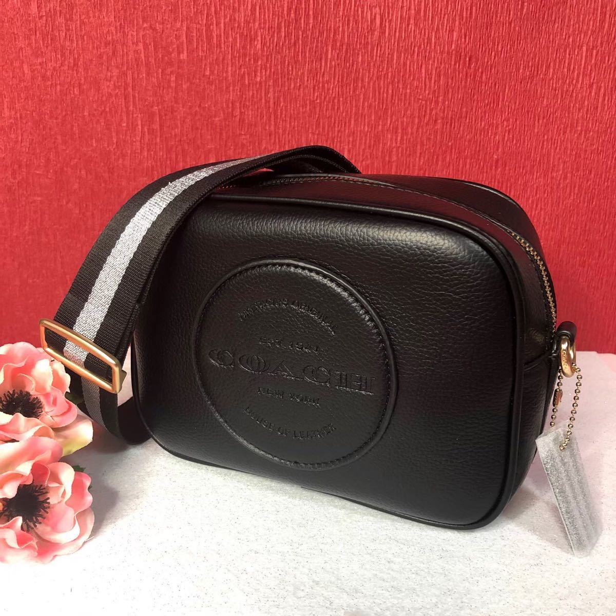 COACHコーチ ショルダーバッグ ブラック 新作 新品 | loneoakpoint.com