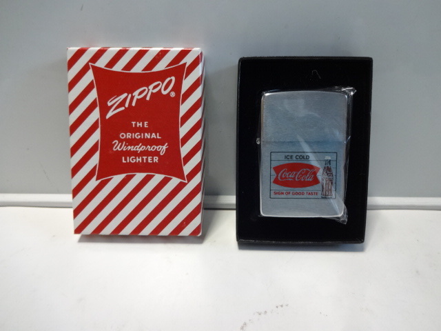 Zippo ジッポー コカコーラ 未使用品 デッドストック 綺麗です。 www