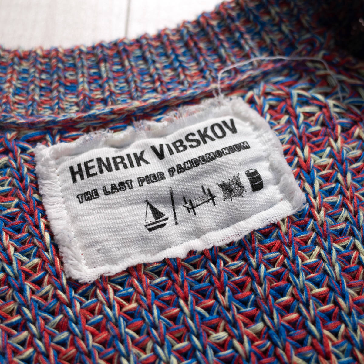 L / HENRIK VIBSKOV ヘンリック ヴィブスコフ コットン ニット L / HENRIK VIBSKOV ヘンリック ヴィブスコフ コットン ニット