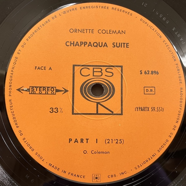 ●即決LP Ornette Coleman / Chappaqua Suite fj11387 仏オリジナル、2lp オーネット・コールマン_画像2
