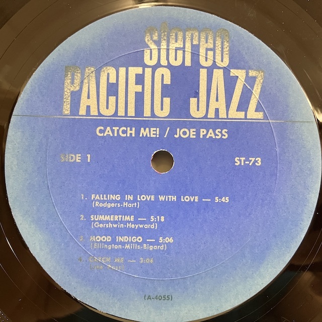 ●即決LP Joe Pass / Catch Me j33421 米オリジナル Stereo 赤盤 ジョー・パス_画像3