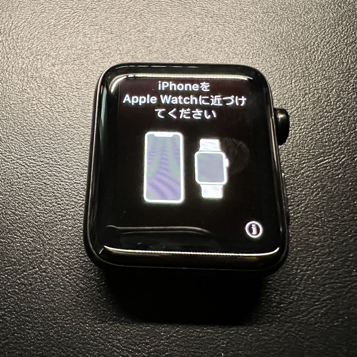Apple watch series2 42mm ステンレススチール ブラック