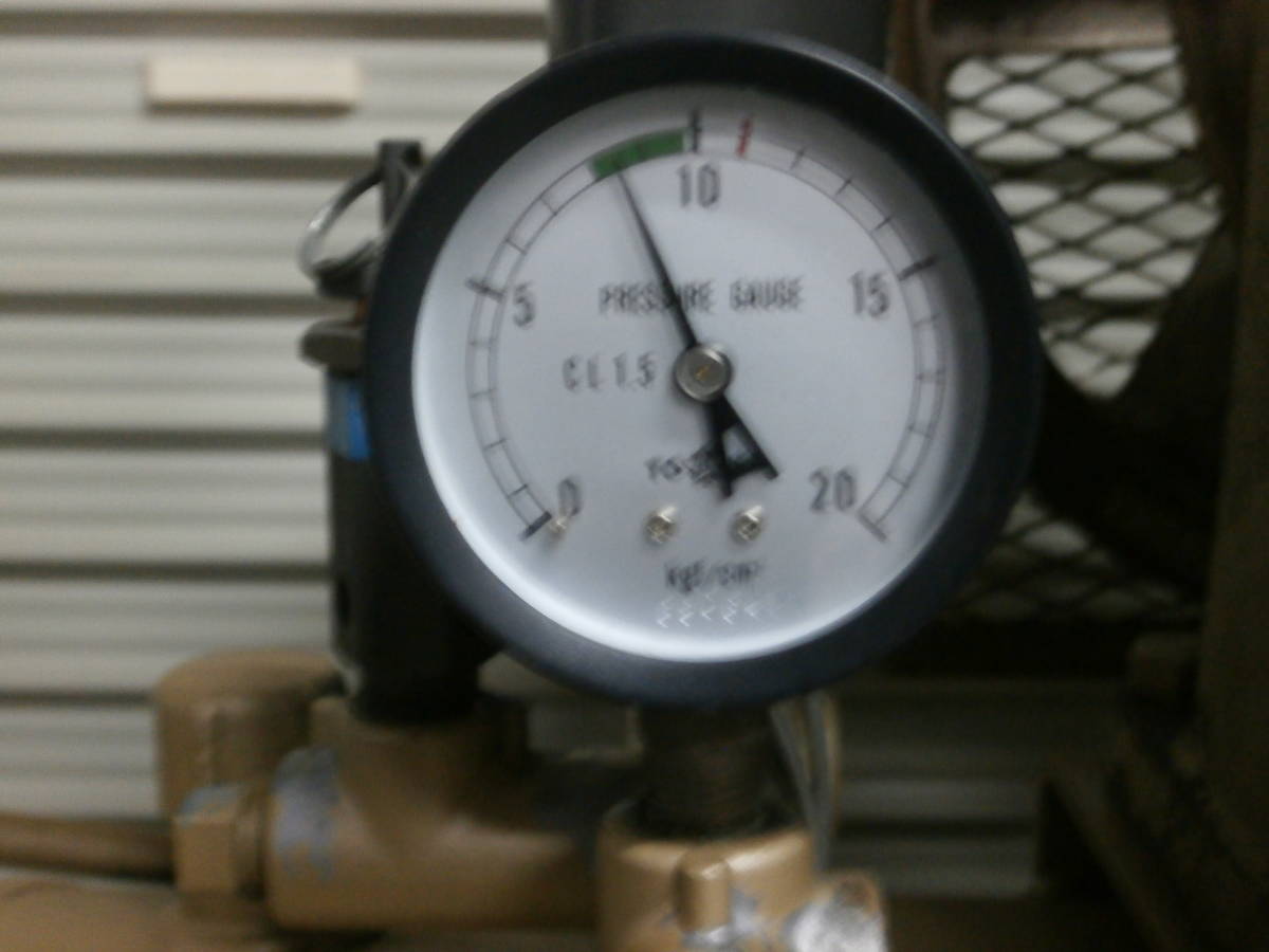 東芝 SP106-37T6 200V3相 3.7kw エアーコンプレッサー(C382) 東芝 SP106-37T6 200V3相 3.7kw エアーコンプレッサー(C382)