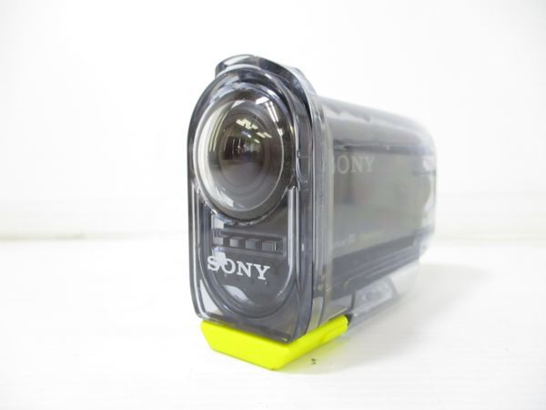 □動作品 ソニー SONY ビデオカメラ アクションカム 光学1倍 HDR-AS15 ウォータープルーフケース付 B @60 □_画像1