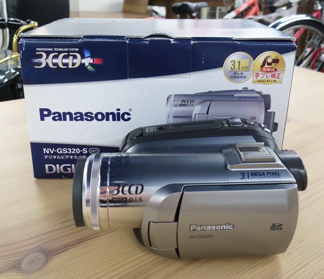 Panasonic パナソニック NV-GS320 Mini DV デジタルビデオカメラ 2008