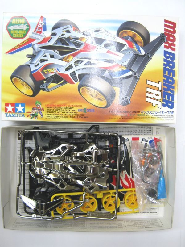 希少品 限定 ミニ四駆 マックスブレーカーTRF メッキ 特殊 鍍金加工 未