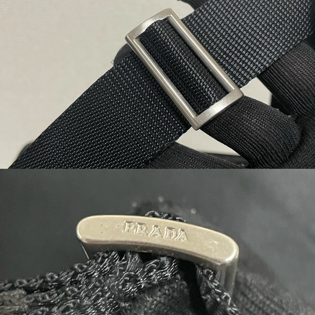 1円スタート! 超美品 PRADA プラダ テスート ショルダーバッグ