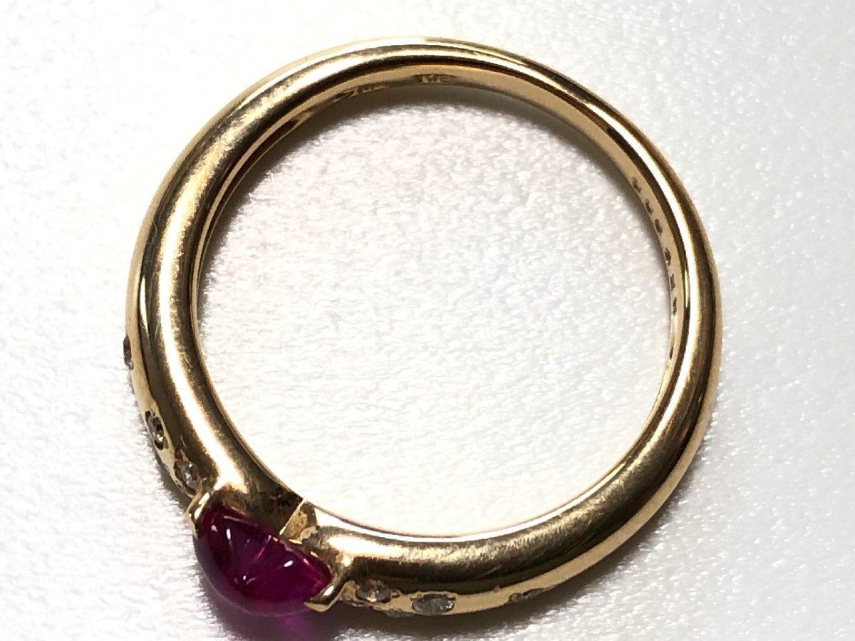2022年秋冬新作 ダイヤモンド(0.08ct) ルビー(0.25ct) JEWELRY(スター