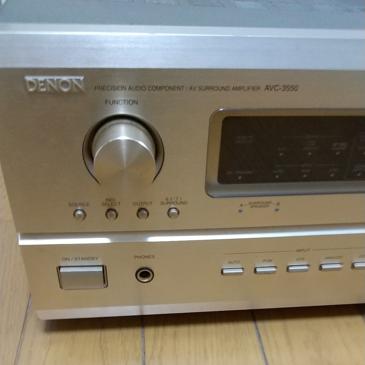 DENON PRECISION AUDIO COMPONENT/AV SURROUND AMPLIFIER AVC DENON PRECISION AUDIO COMPONENT/AV SURROUND AMPLIFIER AVC