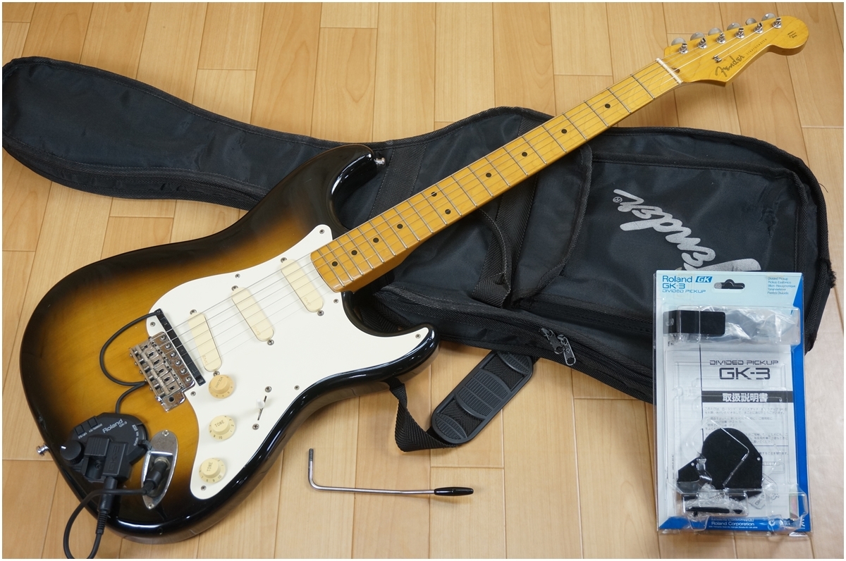 Fender Japan☆フェンダー☆エレキギター ストラト☆フジゲン87年製 E