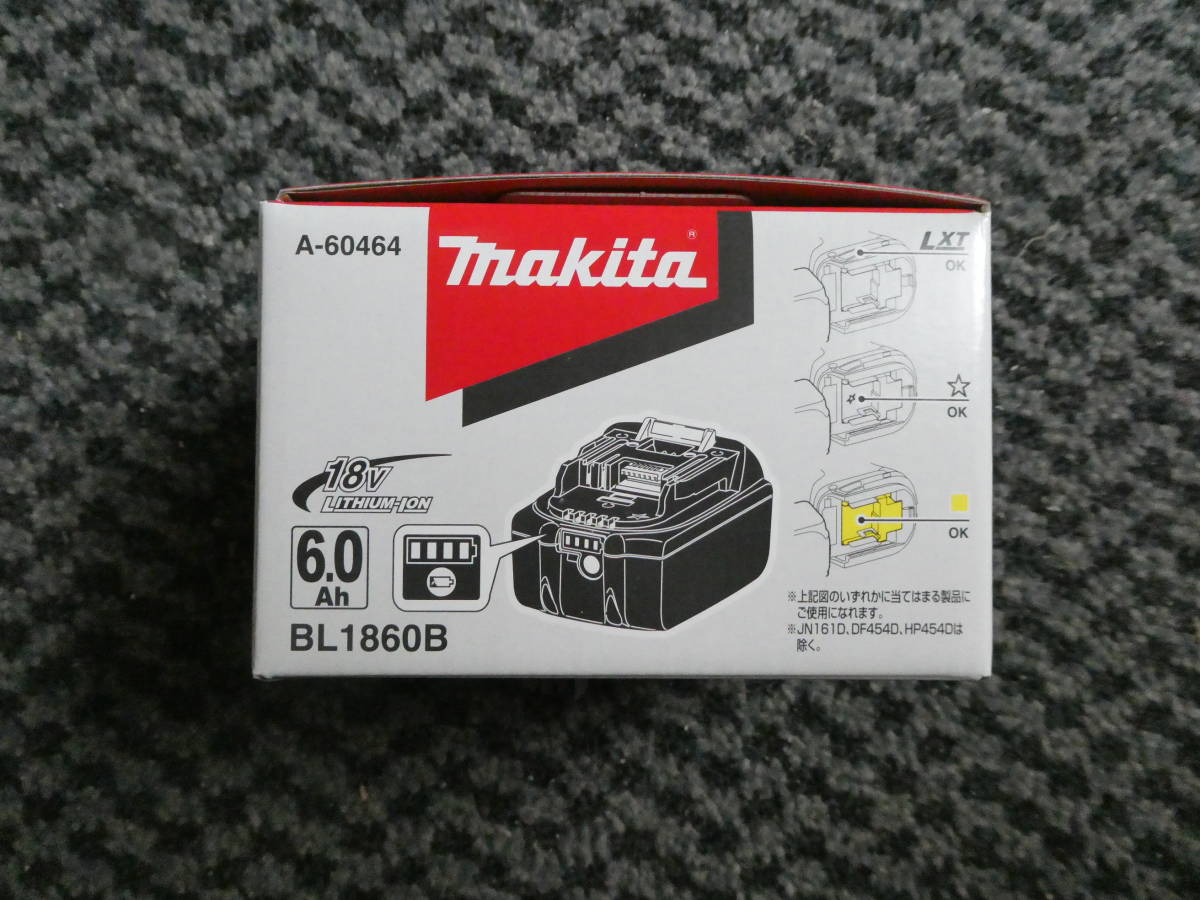 新品・未使用・未開封】マキタ 純正 正規品 18V 6.0Ah バッテリー