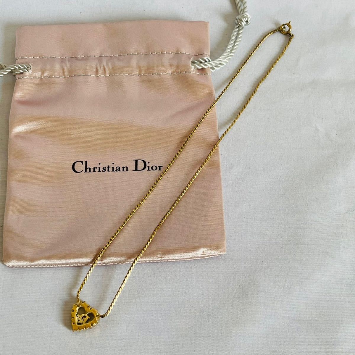 人気】ディオール Dior ネックレス ゴールド ハート カラー 人気】ディオール Dior ネックレス ゴールド ハート カラー