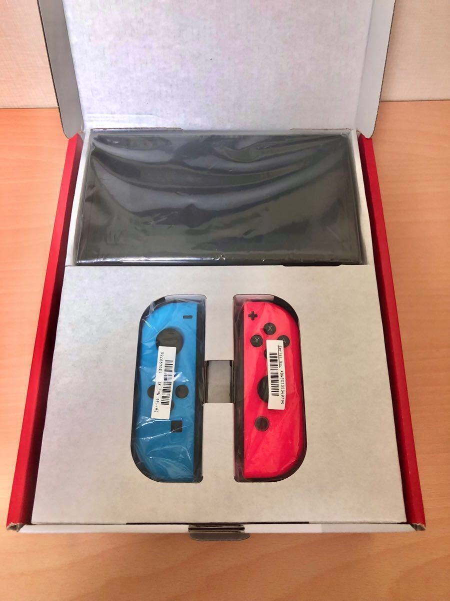  Nintendo Switch 有機ELモデル ネオンブルー ネオンレッド　中古美品