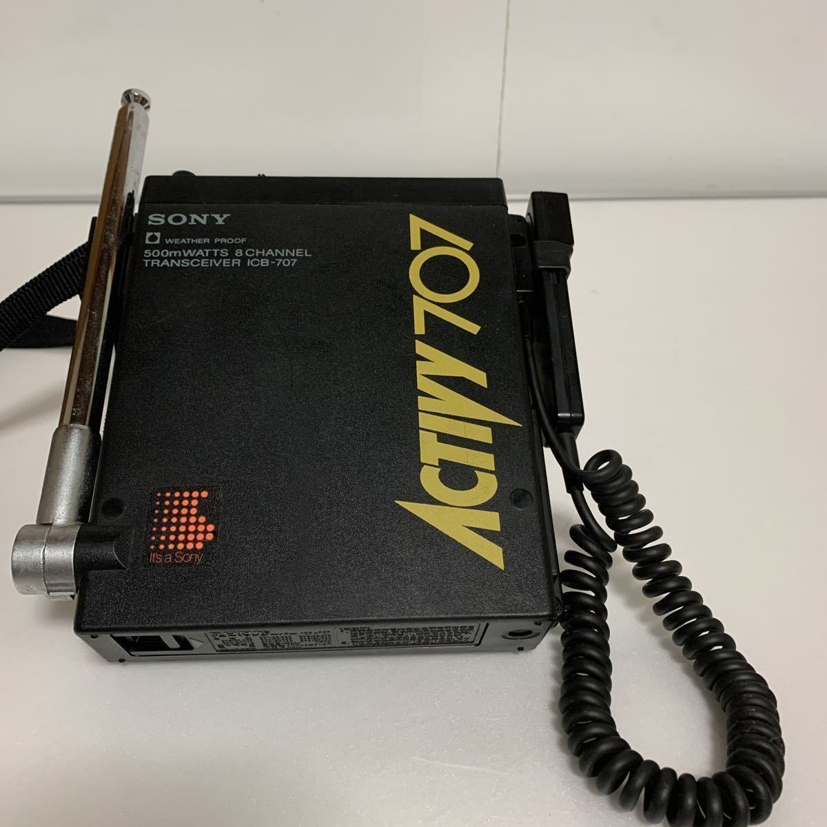 最安値 ヤフオク! ICB-707 ACTIVY 707 トランシーバー ② - SONY