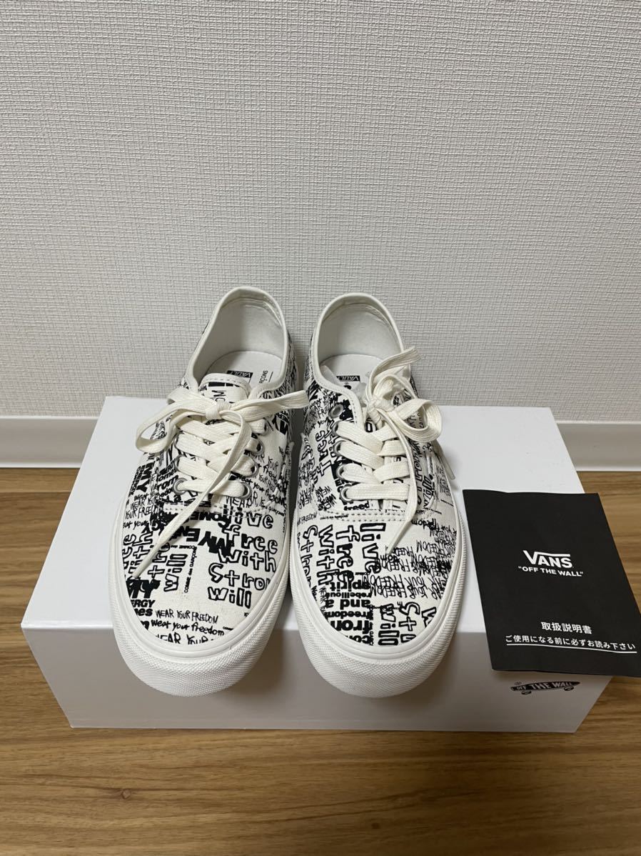 海外限定】 VANS COMME des GARÇONS authentic LX 27cm