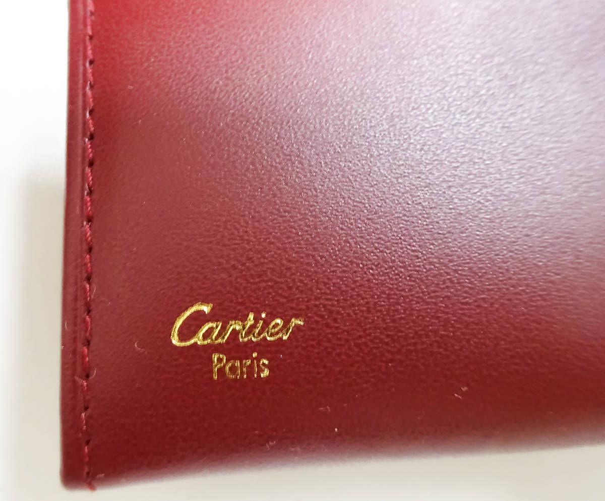 ◇新品 Cartier カルティエ マストライン 定期入れ カードケース