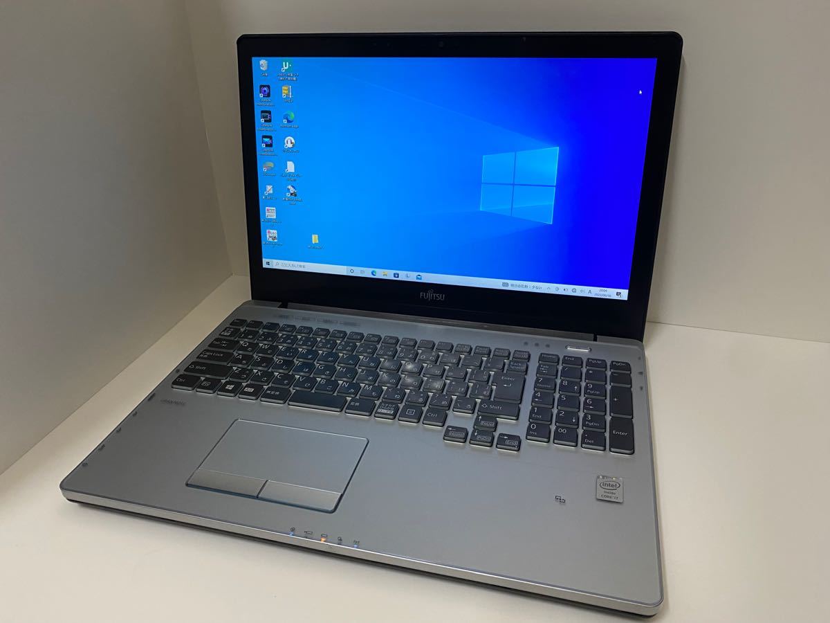 FUJITSU 富士通 爆速Core i7 8GB15.6 FHDタッチパネル 動作確認済